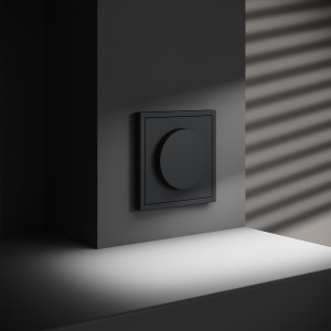 Диммер повор-нажим., Графит, Voltum S70 VLS070307