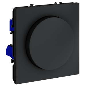 Диммер повор-нажим., Графит, Voltum S70 VLS070307