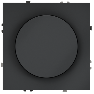 Диммер повор-нажим., Графит, Voltum S70 VLS070307