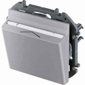 Выключатель для гостиниц, алюминий, INSPIRIA Legrand 673802