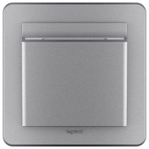 Выключатель для гостиниц, алюминий, INSPIRIA Legrand 673802