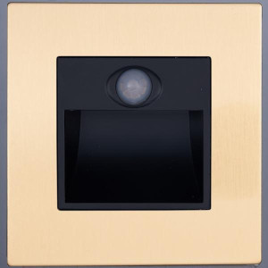 Подсветка светодиодная с датчиком, Золото, Castilla Salvador SJAN33BC15