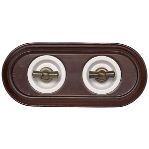 Выключатель поворотный на 4 положения (внутренний монт.), Белый, Salvador CL21WT