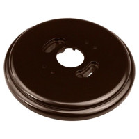 Рамка 1 местная пластик, Коричневый, Jantera Adagio JAD.2ON1.PG02