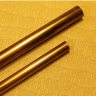 Труба латунная для лофт проводки D12 мм., латунь, Romatti Lin1-12L