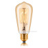 Ретро лампа накаливания ST48 F2 60Вт Е27, золотистая Sun Lumen 053-600