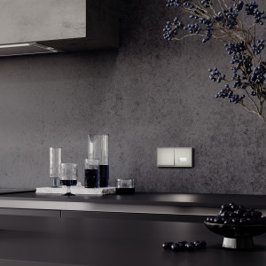 Выключатель проходной 1-кл., Шелк, VOLTUM S70 VLS010304