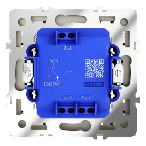 Выключатель проходной 1-кл., Шелк, VOLTUM S70 VLS010304