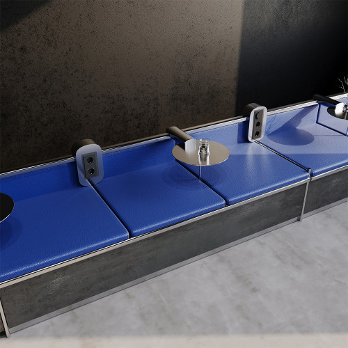 Диммер повор-нажим., Черный матовый, Voltum S70 VLS070308