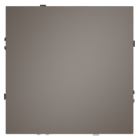 Заглушка с суппортом, Капучино, S70 Voltum VLS080114