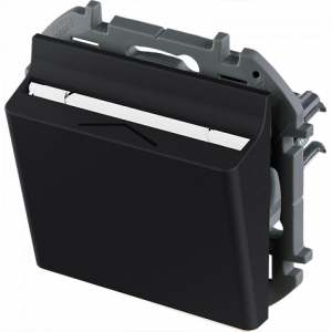 Выключатель для гостиниц, антрацит, INSPIRIA Legrand 673803