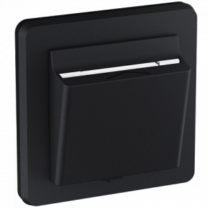 Выключатель для гостиниц, антрацит, INSPIRIA Legrand 673803