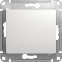 Выключатель 1 кл. проходной, Белый, Glossa SE GSL000161