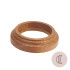 Рамка 1 местная деревянная на бревно D220 мм, восьмерка, коричневый, Salvador НО31ДК220