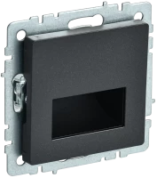 Встраиваемая подсветка LED, Черный, Brite IEK BR-FL20-K02