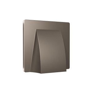 Лицевая панель вывода кабеля, Темная бронза матовый, ALFA Quant Ambrella Volt AP6458 Лицевая панель вывода кабеля, Темная бронза матовый, ALFA Quant Ambrella Volt AP6458