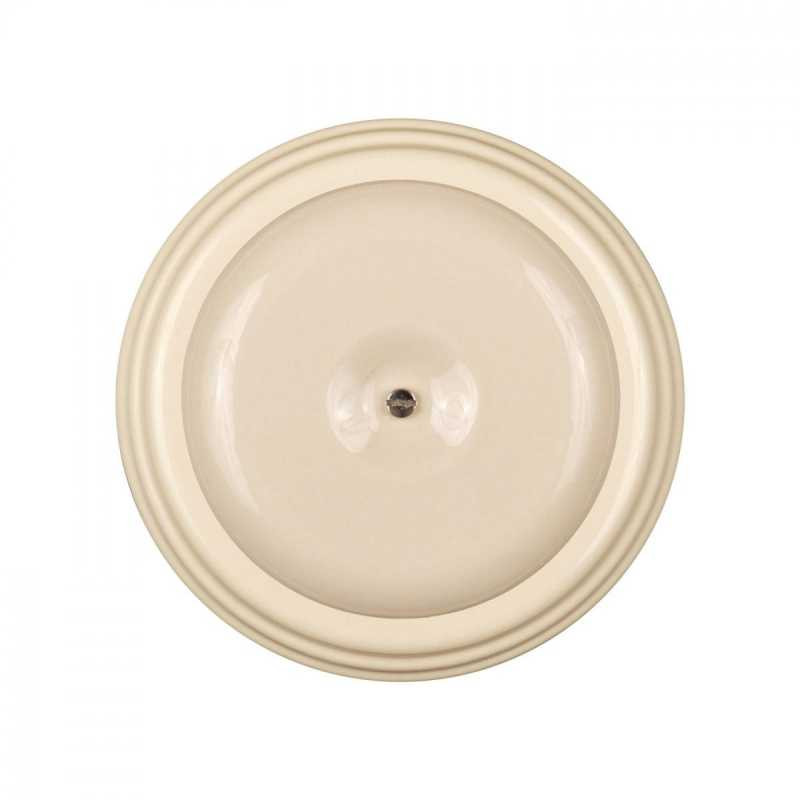 Распаечная коробка керамика D78х30 Песочное золото Bironi B1-521-04-K