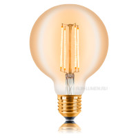Ретро лампа светодиодная LED G95 4Вт E27 2200K Sun Lumen 057-318
