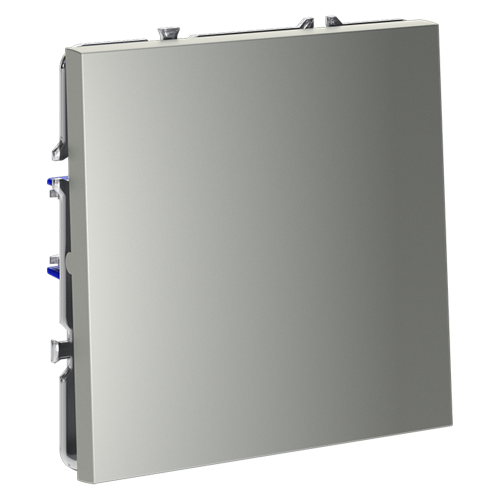 Выключатель проходной 1-кл., Сталь, VOLTUM S70 VLS010305