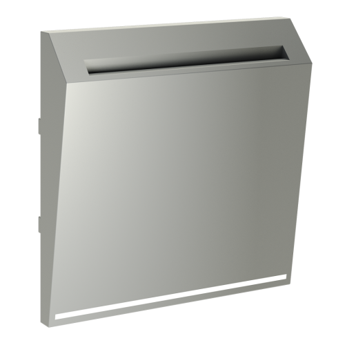 Лицевая панель для выключателя карточного, Сталь, S70 Voltum VLS002605