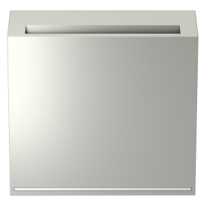 Лицевая панель для выключателя карточного, Сталь, S70 Voltum VLS002605