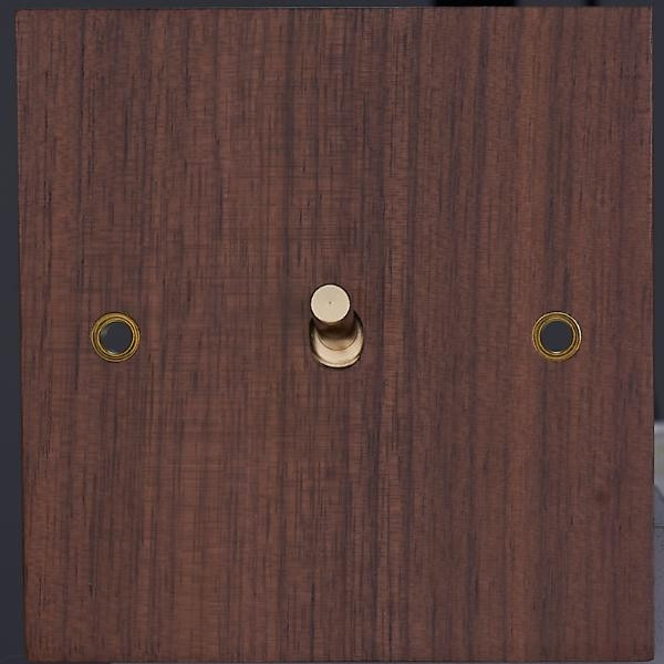 Выключатель жалюзи тумблерный 1 кл. (внутренний монт.), Oрех, Sevilla Salvador SWBY3CC5