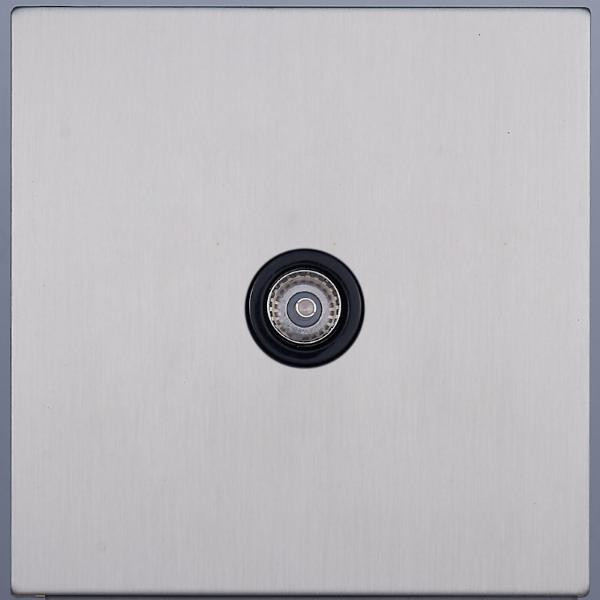 Розетка телевизионная TV (внутренний монт.), Никель, Castilla Salvador SJAN55BC14