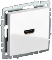 Розетка HDMI, Белый, Brite IEK BR-H10-K01