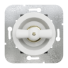 Выключатель повор. на 2 положения проходной (внутренний монт.), Белый, Лахта ТМ МезонинЪ GE35404-01