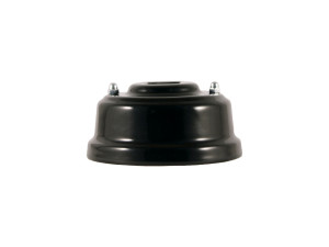 Розетка комп. RJ45 cat.6, керамика, Черный Nero, серебристая фурнитура, Leanza РК6ЧС