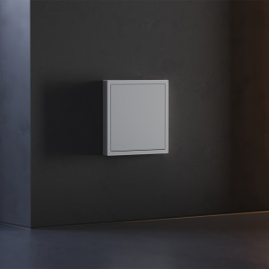 Заглушка с суппортом, Серый, S70 Voltum VLS080116