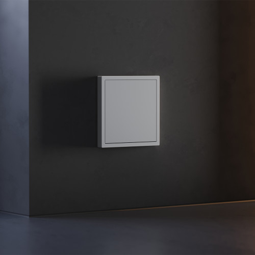 Заглушка с суппортом, Серый, S70 Voltum VLS080116