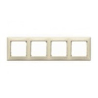 Рамка 4 местная, слоновая кость, Valena Classic Legrand 774354