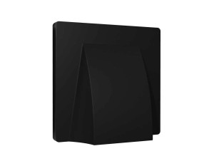 Лицевая панель вывода кабеля, Черный матовый, ALFA Quant Ambrella Volt AP8158 Лицевая панель вывода кабеля, Черный матовый, ALFA Quant Ambrella Volt AP8158