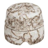 Распаечная коробка фарфор D85х45, мрамор Salvador BOX2MR