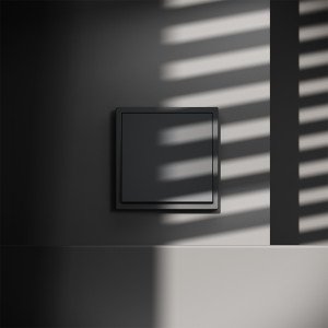 Выключатель проходной 1-кл., Графит, VOLTUM S70 VLS010307