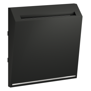 Лицевая панель для выключателя карточного, Графит, S70 Voltum VLS002607