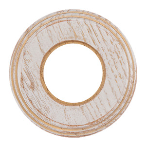 Рамка 1 местная деревянная (внутренний монт.), восьмерка, Дуб выбеленный/Золот. патина, Salvador С31ВДЗ