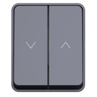 Выключатель жалюзи, влагозащищенный IP54, Антрацит, AtlasDesign Profi54 SE ATN544019