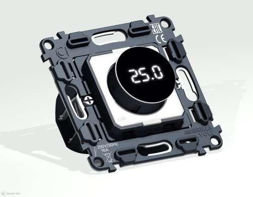 Механизм терморегулятора теплого пола электронного, Quant Ambrella Volt VM1385