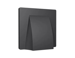 Лицевая панель вывода кабеля, Графит мягкое касание, ALFA Quant Ambrella Volt AP9158 Лицевая панель вывода кабеля, Графит мягкое касание, ALFA Quant Ambrella Volt AP9158