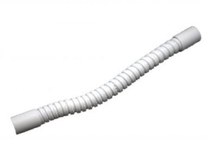 Угол соединительный гофрированный для трубы D15 мм., Белый, Villaris-Loft Premium 310152526