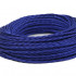 Ретро кабель витой UTP 5e + TV/SAT Синий шелк, Interior Wire ПРВТВК-СНШ (1 метр)