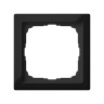 Рамка 1 местная, натуральное стекло, Черный, ArtGallery SE GAL321001