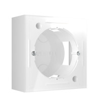 Коробка накладного монтажа 1 местная, Белый, Werkel W8000001