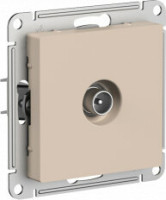 Розетка телевизионная TV, Песочный, AtlasDesign SE ATN001293