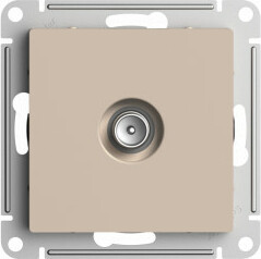 Розетка телевизионная TV, Песочный, AtlasDesign SE ATN001293