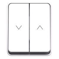Выключатель жалюзи, влагозащищенный IP54, Белый, AtlasDesign Profi54 SE ATN540119
