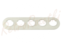 Рамка 5 местная пластик, овал, Бежевый, Прованс Bylectrica ЮЛИГ.735212.505