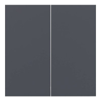 Лицевая панель выключателя 2 кл., Базальт, Rikett 35611 BT